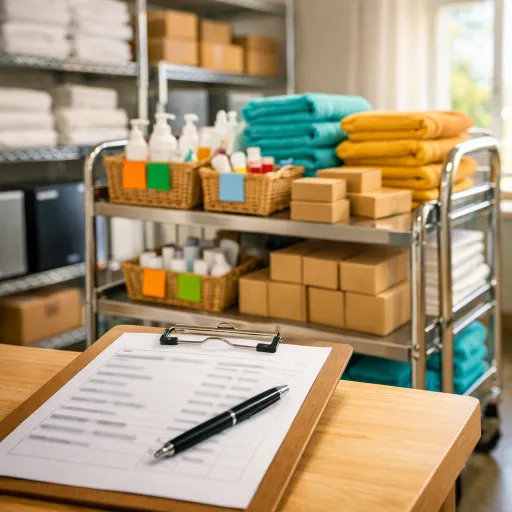 Inventaire comptable : maîtriser le contrôle des stocks pour un séjour hôtelier serein